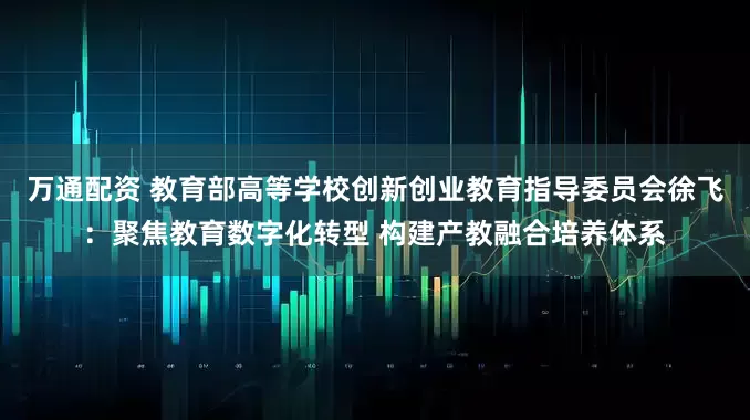 万通配资 教育部高等学校创新创业教育指导委员会徐飞：聚焦教育数字化转型 构建产教融合培养体系