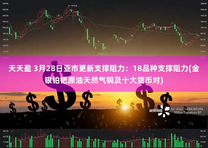 天天盈 3月28日亚市更新支撑阻力：18品种支撑阻力(金银铂钯原油天然气铜及十大货币对)
